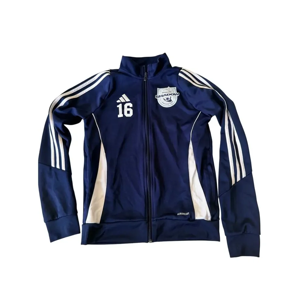 Adidas Youth Blue Training Jacket - Spokane Sounders Crest
